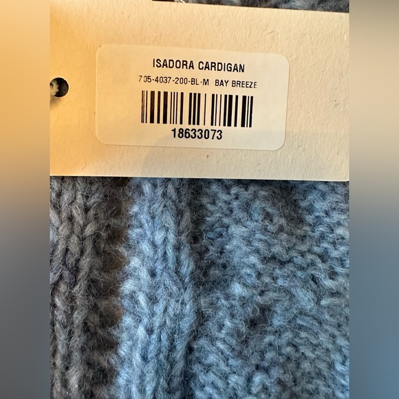 Doen ISADORA CARDIGAN Sweater MEDIUM / blue - Picture 7 of 8